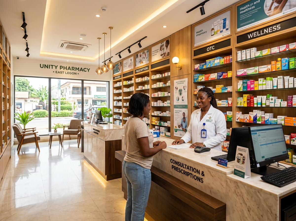 Maximus Community Pharmacy East Legon